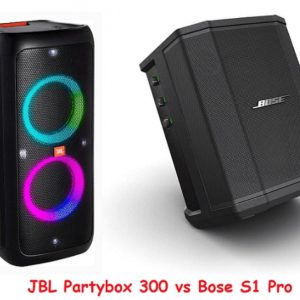 So sánh loa JBL Partybox 300 vs Bose S1 Pro